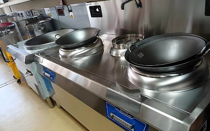 奉化商用廚具電磁爐設(shè)備圖片