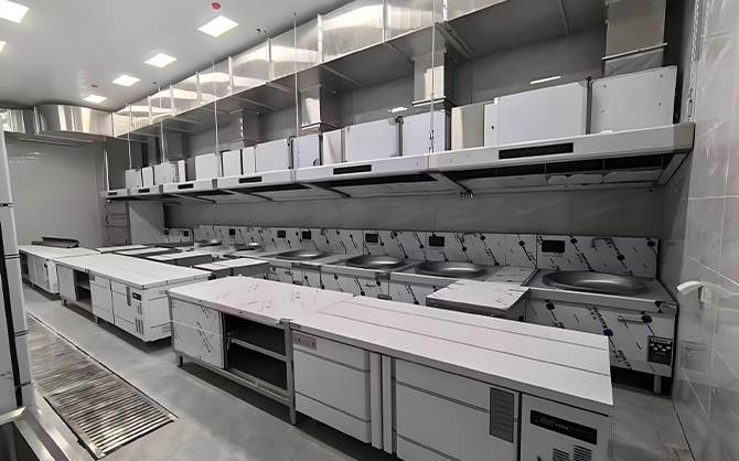 奉化商用爐灶全新設備施工中圖片